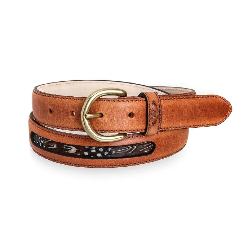 Deal of the Week Drayton Feather Belt - Chestnut