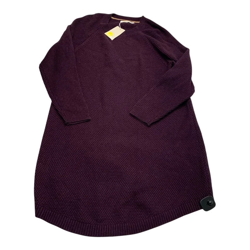 Quick Sale Dress Sweater By Boden In Purple, Size: 1x