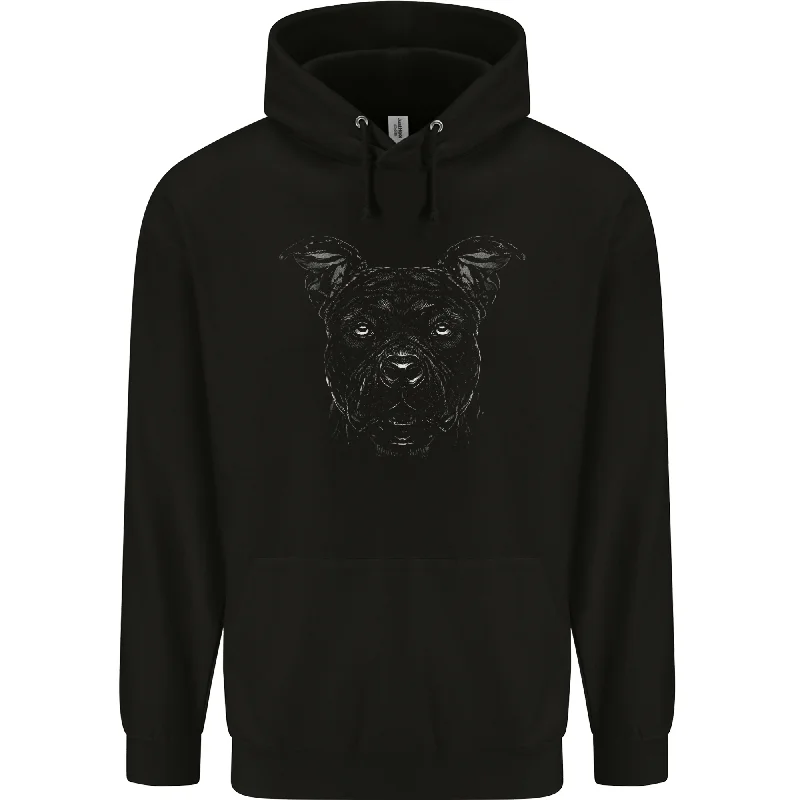 Huge Discounts American Staffordshire Terrier Dog Mens 80% Cotton Hoodie