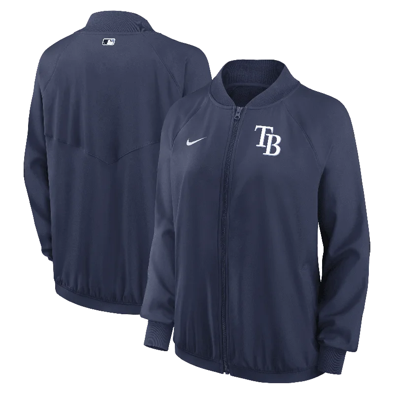 Warehouse Sale Rays Women's Nike Navy Authentic Collection Performance Full Zip Jacket