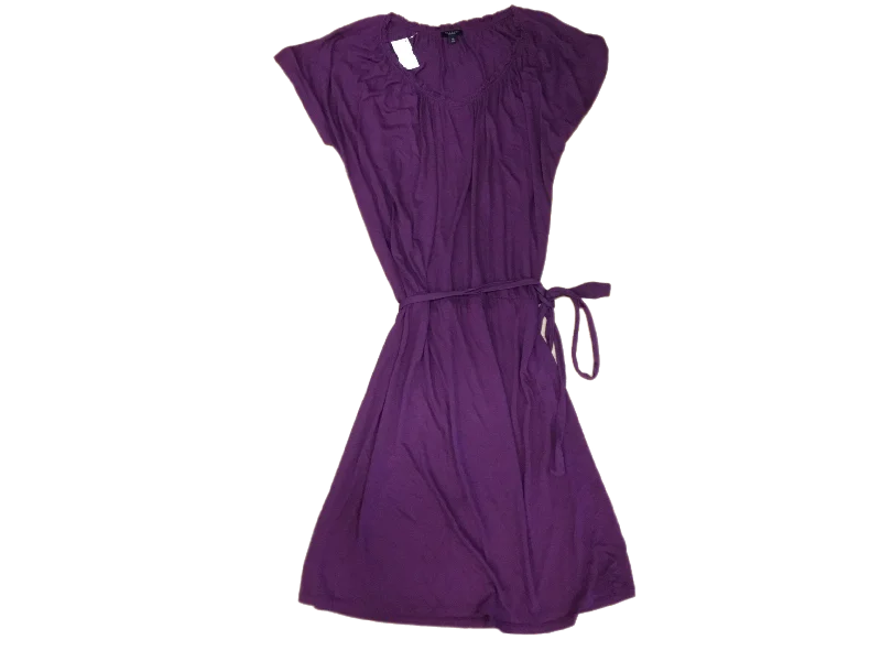 Deal Dash Dress Casual Short By Talbots In Purple, Size: Xl