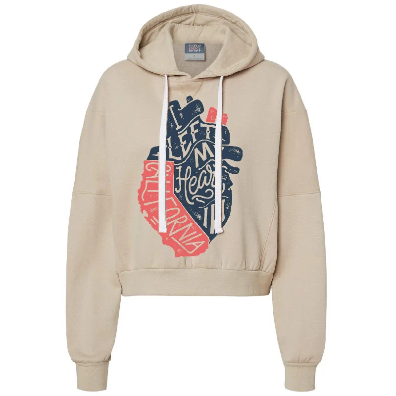 Big Savings I Left My Heart In California Hoodie