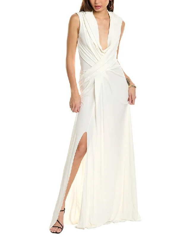 Act Now Alberta Ferretti Draped Gown