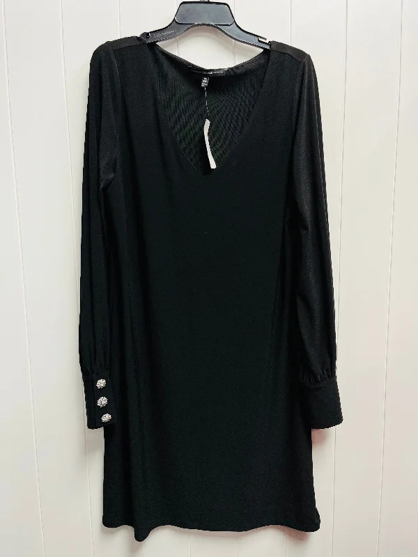 Seasonal Sale Dress Casual Midi By White House Black Market In Black, Size: Xl