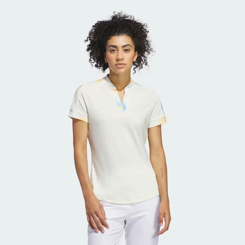 Clearance Items ADIDAS WOMEN'S ULTIMATE365 PRINTED POLO SHIRT