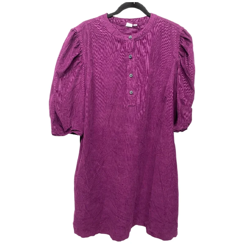 Epic Deals Dress Casual Short By Gap In Purple, Size: Xxl