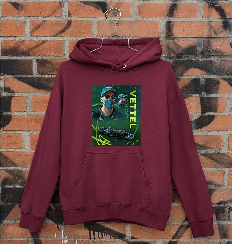 Online Only Sebastian Vettel F1 Unisex Hoodie for Men/Women
