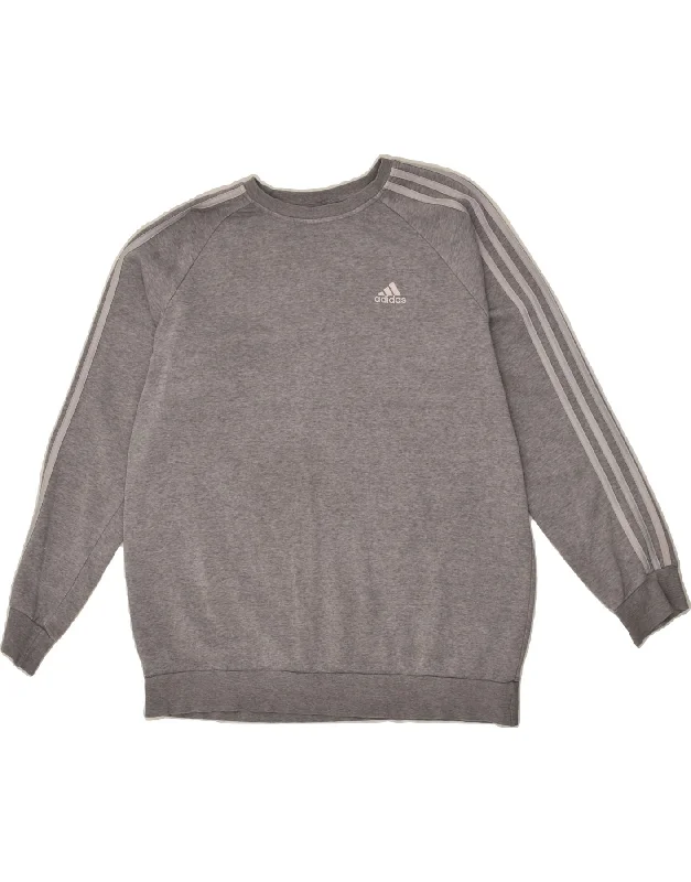 Early Bird Discount ADIDAS Womens Oversized Sweatshirt Jumper UK 12-14 Medium Grey Cotton Early Bird Discount ADIDAS Womens Oversized Sweatshirt Jumper UK 12-14 Medium Grey Cotton