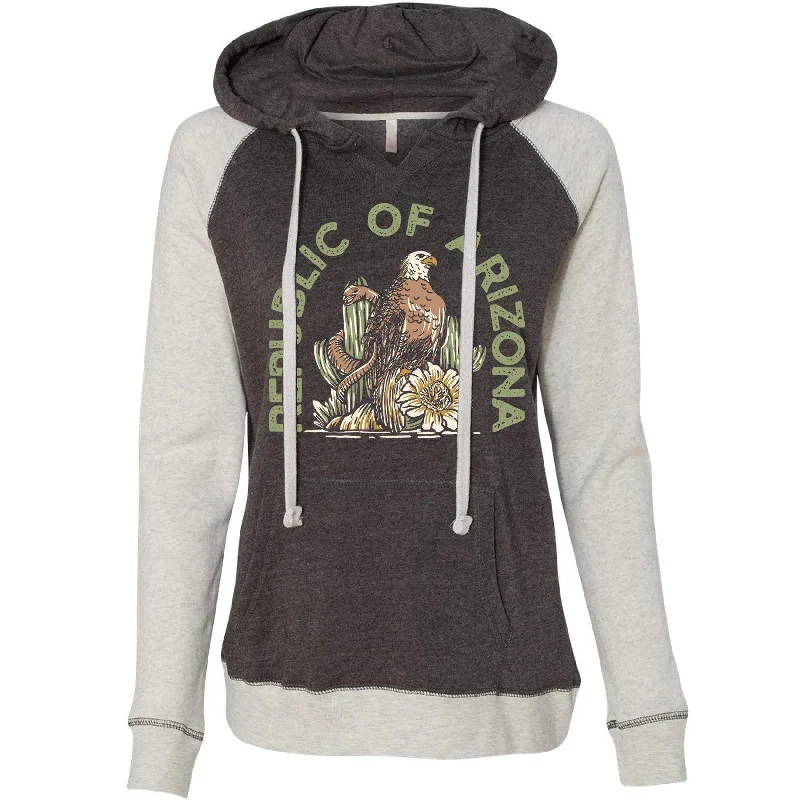 Extra Savings Republic Of Arizona Two Tones Hoodie