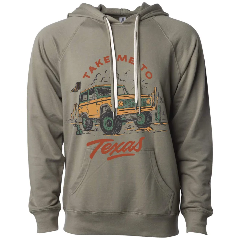 Exclusive Deal Take Me Texas Raglan Hoodie