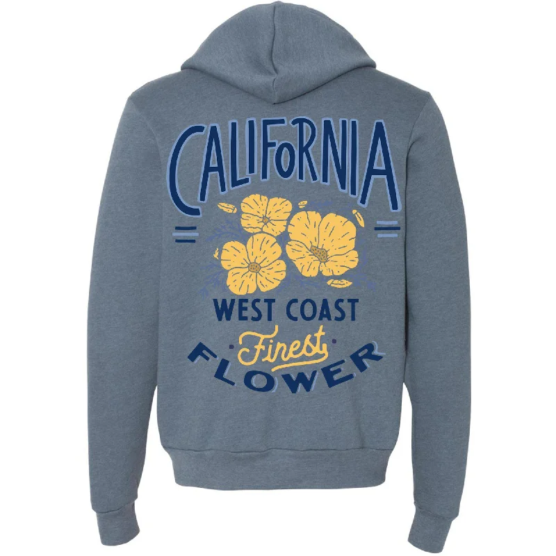 Best Bargains Finest Poppies Zipper Hoodie