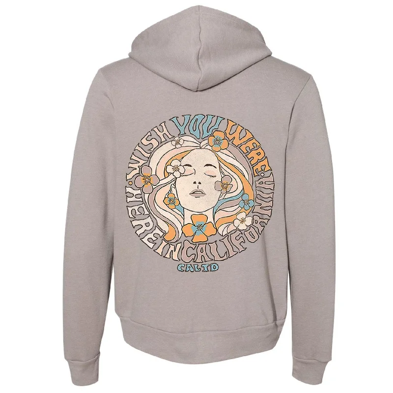 Factory Direct Sale Wish Girl Zipper Hoodie
