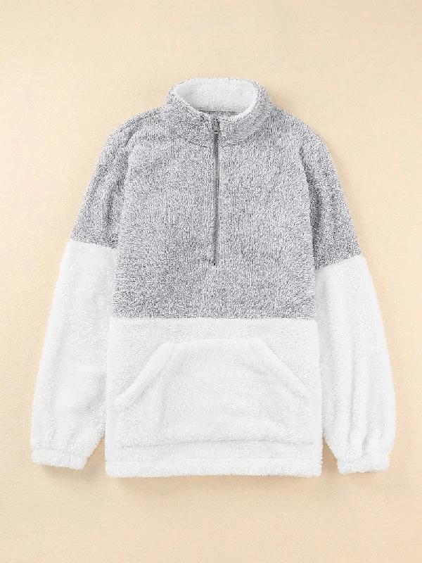 Instant Savings Fleece Color Block Pullover