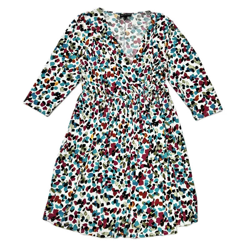 Unmissable Offer Dress Casual Short By Lane Bryant In Black & White, Size: 2x