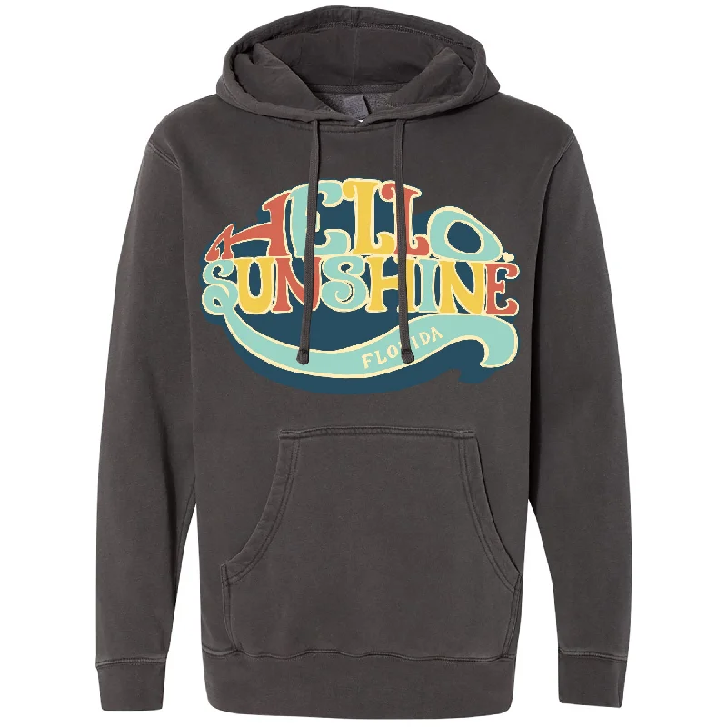 Savings Bonanza Hello Sunshine Florida Pullover Hoodie