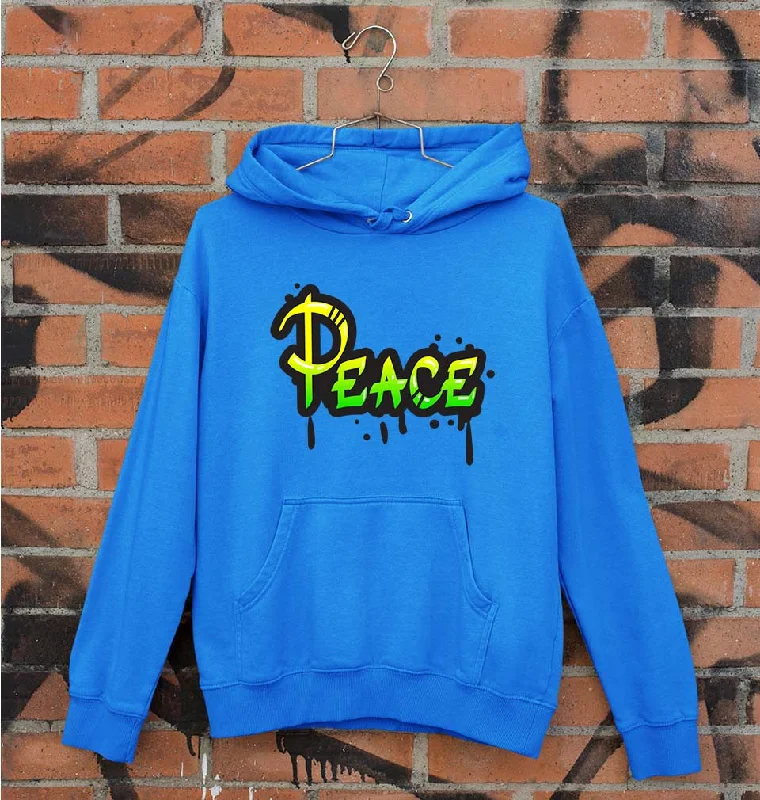 Crazy Deals Graffiti Peace Unisex Hoodie for Men/Women