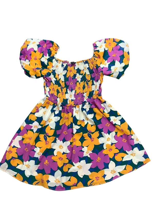Special Savings Dress Casual Midi By Davi & Dani In Floral Print, Size: 3x