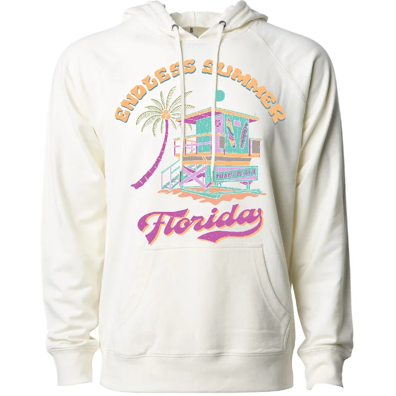 Early Bird Discount Endless Summer Florida Raglan Hoodie