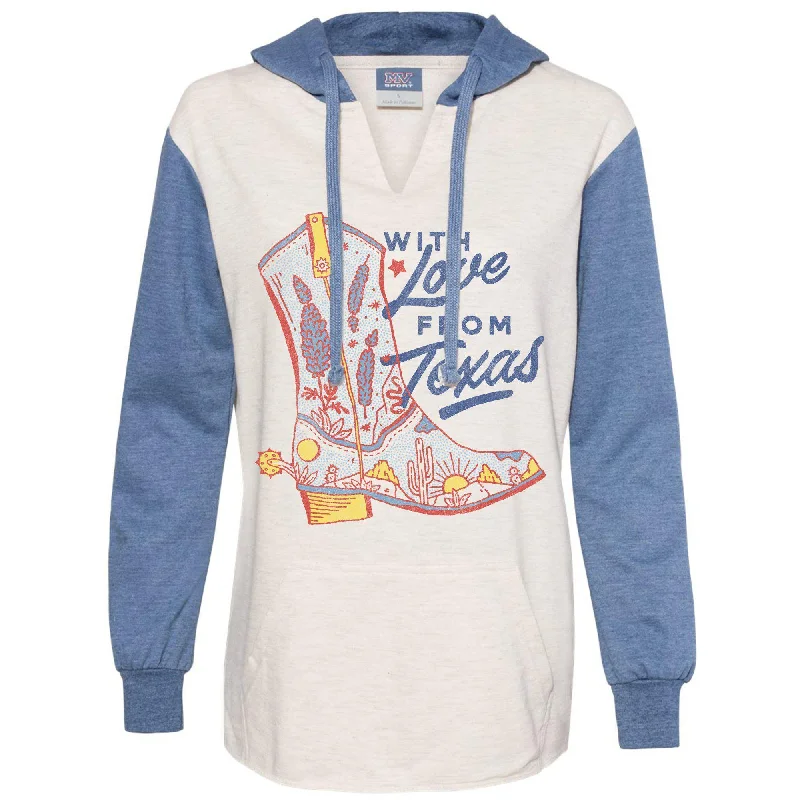 Extra Savings With Love Texas Two Tones Hoodie