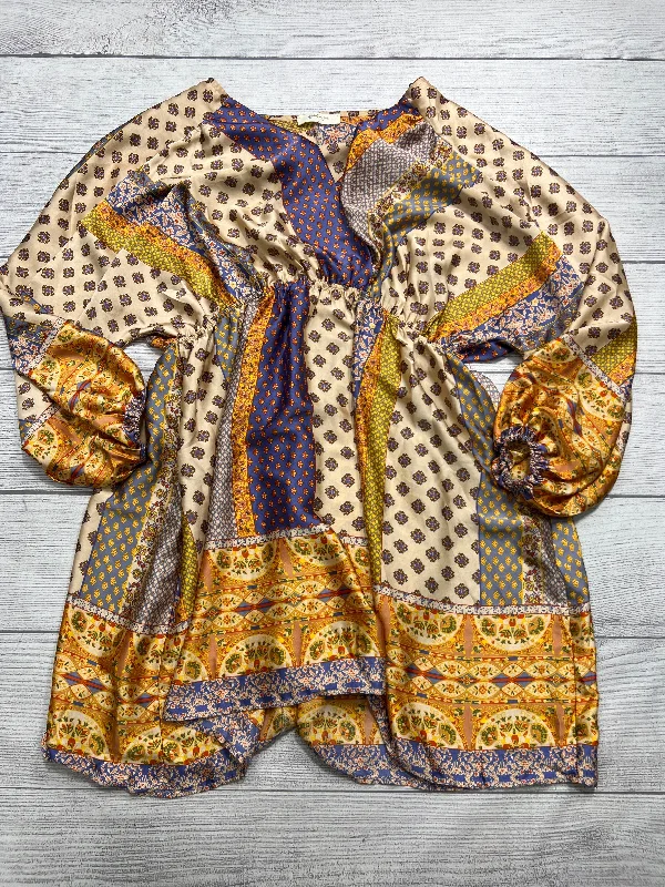 Bargain Bin Dress Casual Short By A Beautiful Soul In Multi-colored, Size: 2x