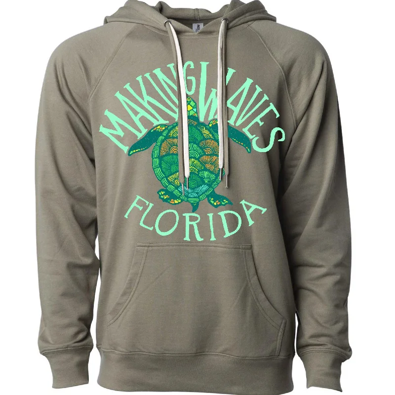 Don’t Miss Out Sea Turtle Florida Raglan Hoodie