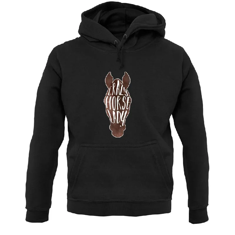 Weekend Flash Sale Crazy Horse Lady Unisex Hoodie