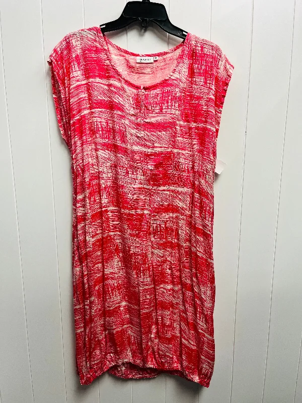 Price Slash Dress Casual Short By masai In Coral, Size: Xl