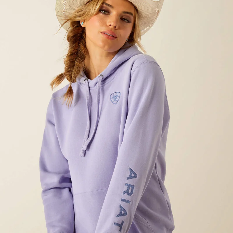 Buy Now Women's Ariat Logo 2.0 Hoodie - Lavender