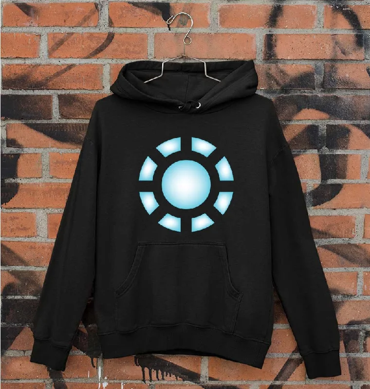 Seasonal Sale ARC REACTOR Iron Man Superhero Unisex Hoodie for Men/Women