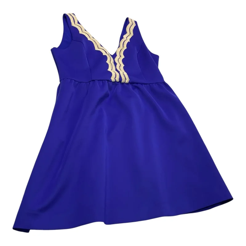 Big Discounts Dress Designer By Lilly Pulitzer In Blue, Size: Xl