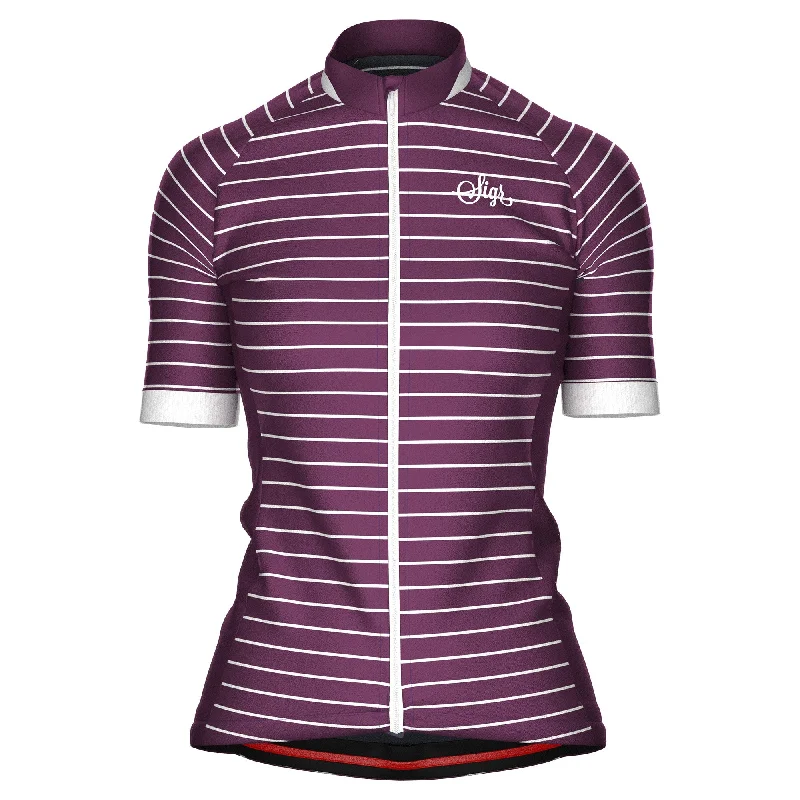 Super Deal Purple Horizon Women's Cycling Jersey