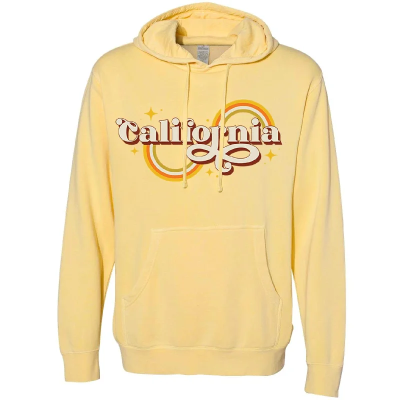 Act Fast Groovy Rainbow Pullover Hoodie