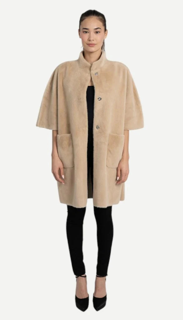 Midnight Madness Nia Coat (Beige)
