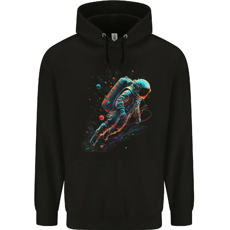 Special Savings An Astronaut in Outer Space Man Mens 80% Cotton Hoodie