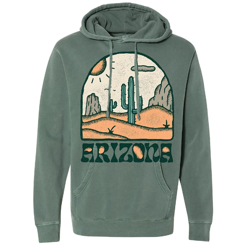 Daily Deals Cactus Arizona Pullover Hoodie