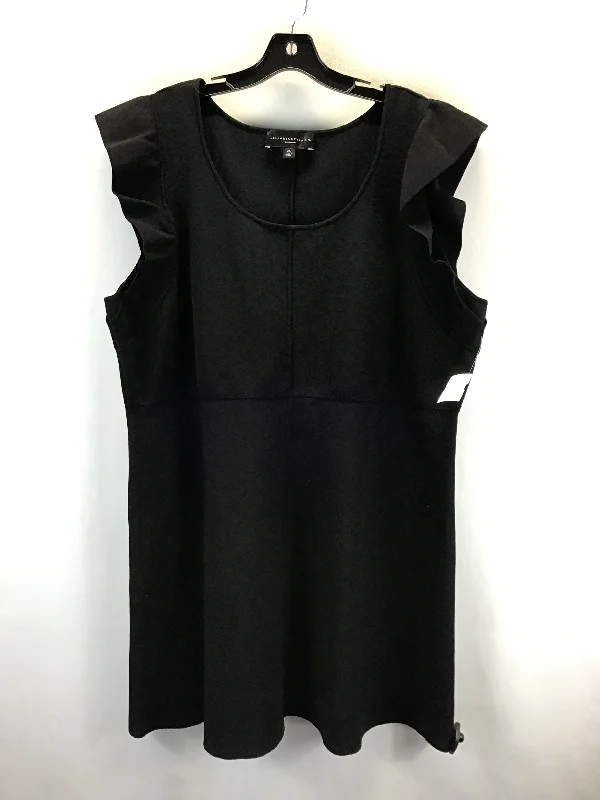 Time-Limited Offer Dress Casual Midi By Target-designer In Black, Size: 3x