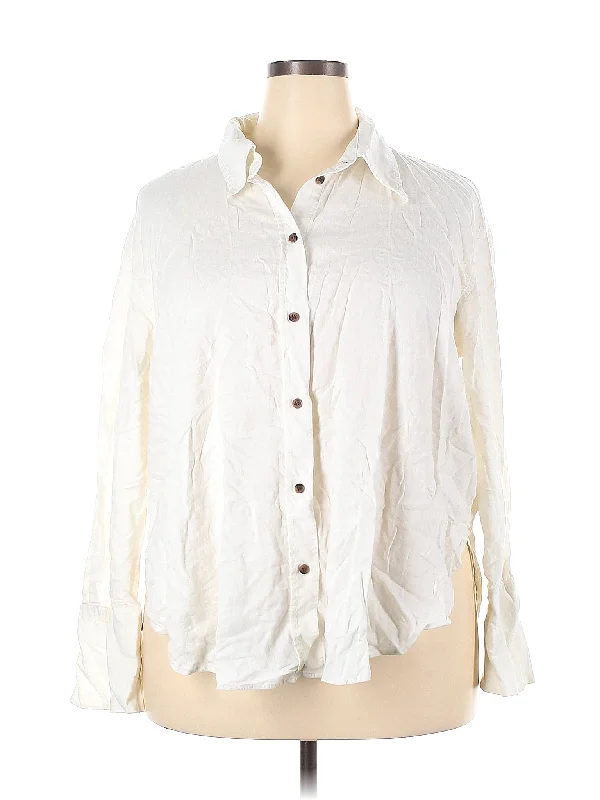 Savings Event Long Sleeve Button Down Shirt
