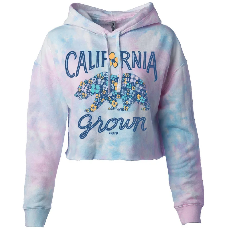 Unbeatable Prices Bear Poppy Blossom Cropped Hoodie