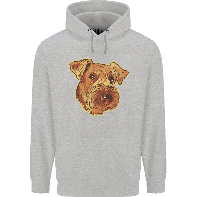 Instant Discount An Airedale Terrier Bingley Waterside Dog Mens 80% Cotton Hoodie