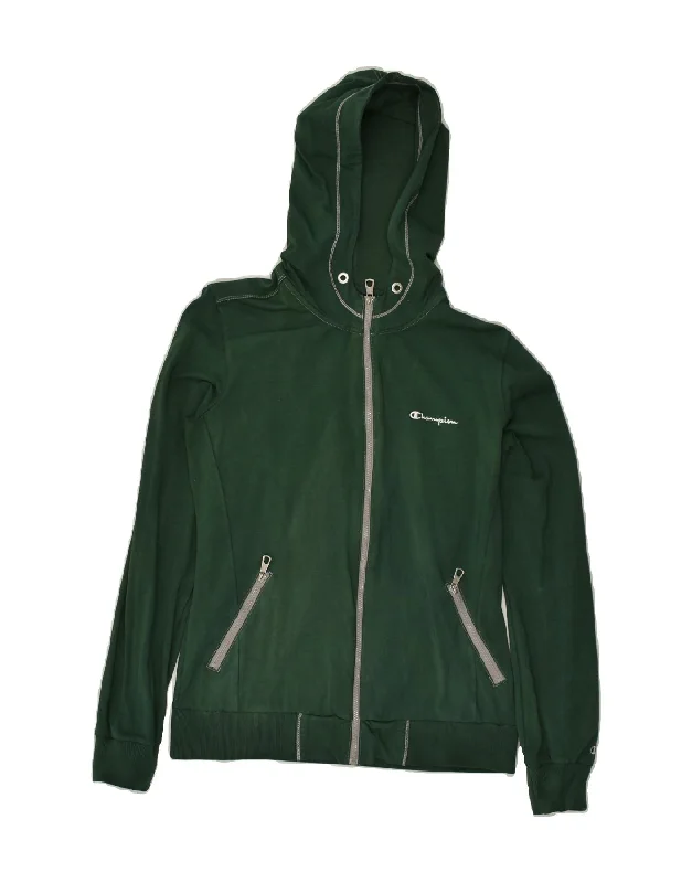 Clearance Sale CHAMPION Womens Heritage Classics Zip Hoodie Sweater UK 14 Medium Green Clearance Sale CHAMPION Womens Heritage Classics Zip Hoodie Sweater UK 14 Medium Green