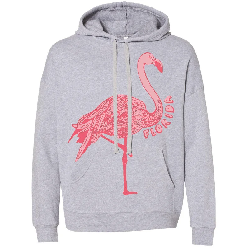 Take Advantage Flamingo Florida Drop Shoulder Hoodie