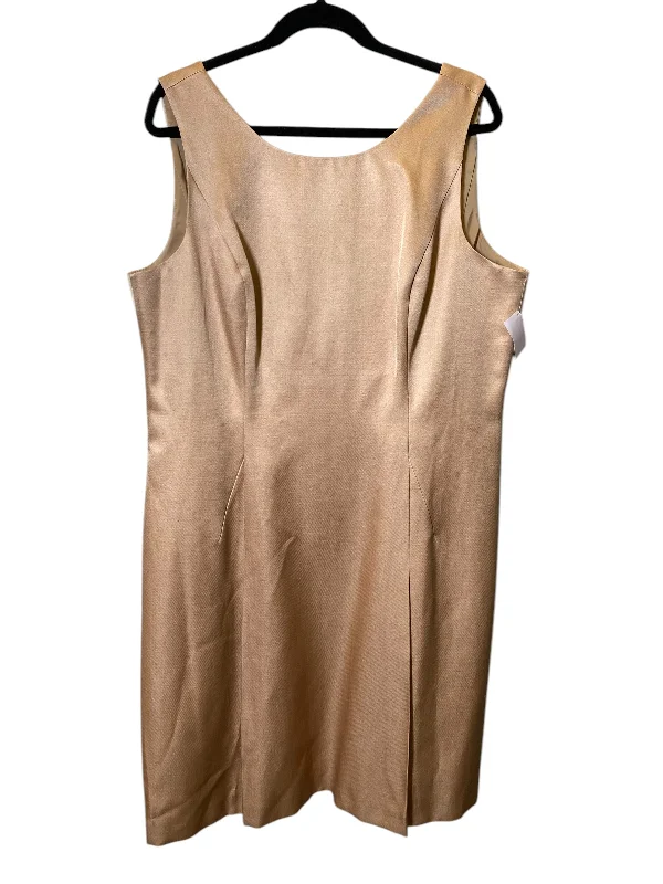 The Best Prices Dress Party Short By Talbots In Pink, Size: 2x