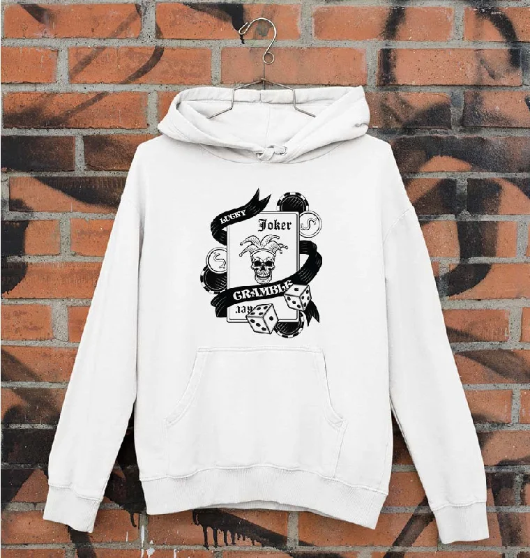 Don’t Miss Out Joker Card Poker Unisex Hoodie for Men/Women