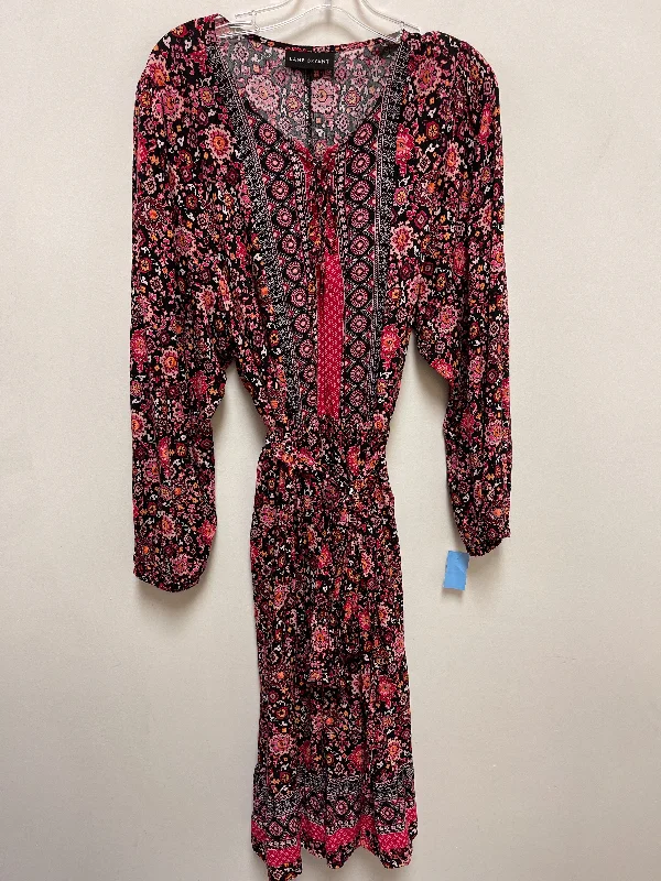 TIME-Limited Offer Dress Casual Maxi By Lane Bryant In Pink, Size: 1x