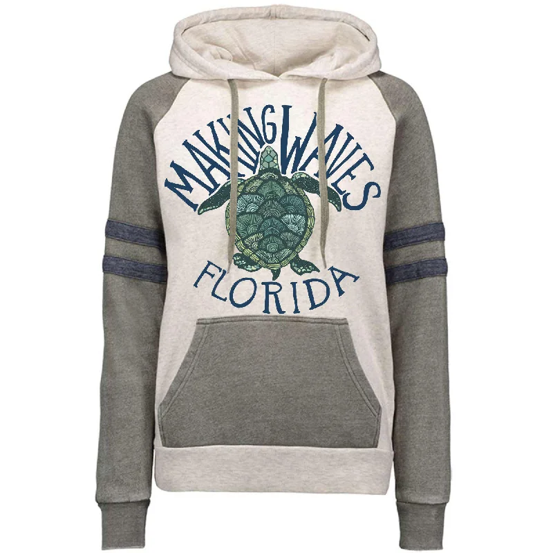 Holiday Sale Sea Turtle Florida Varsity Hoodie