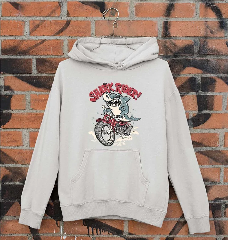 Limited Quantity Shark Rider Unisex Hoodie for Men/Women