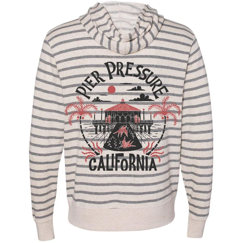 Super Deal Pier Pressure Zipper Hoodie