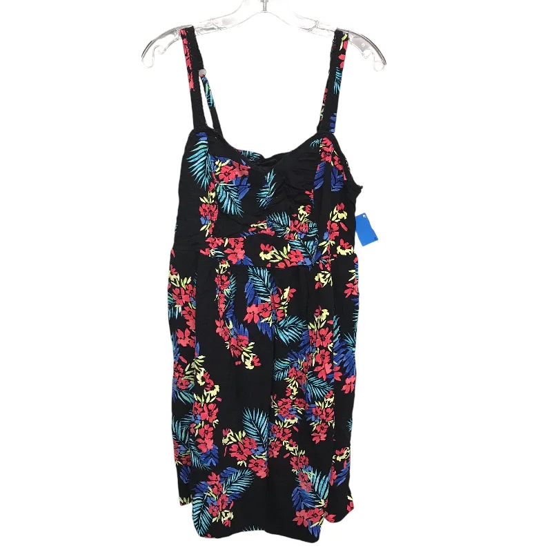Buy Now Dress Casual Short By Torrid In Tropical Print, Size:2X