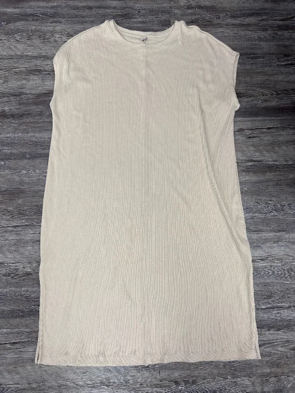 Instant Discount Dress Casual Maxi By Old Navy In Beige, Size: 4x
