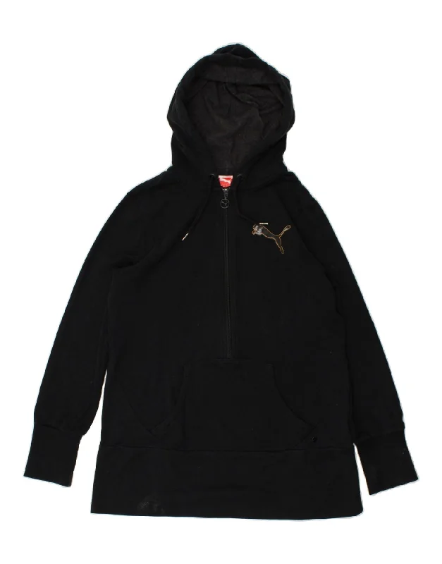 Must-Have Deals PUMA Womens Hoodie Jumper UK 14 Medium  Black